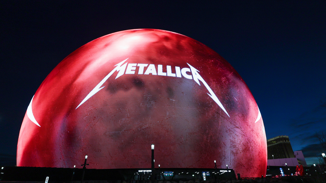 First look: Metallica opens Sphere Las Vegas residency in epic fashion 