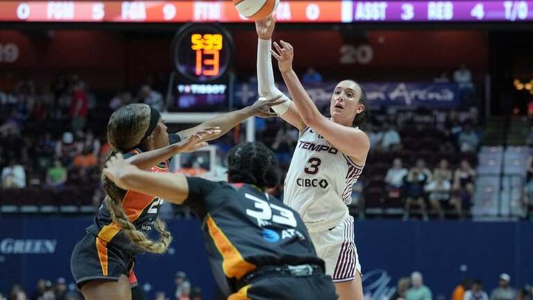 Marina Mabrey drops career-high 37 as Tempo rally past Sun 