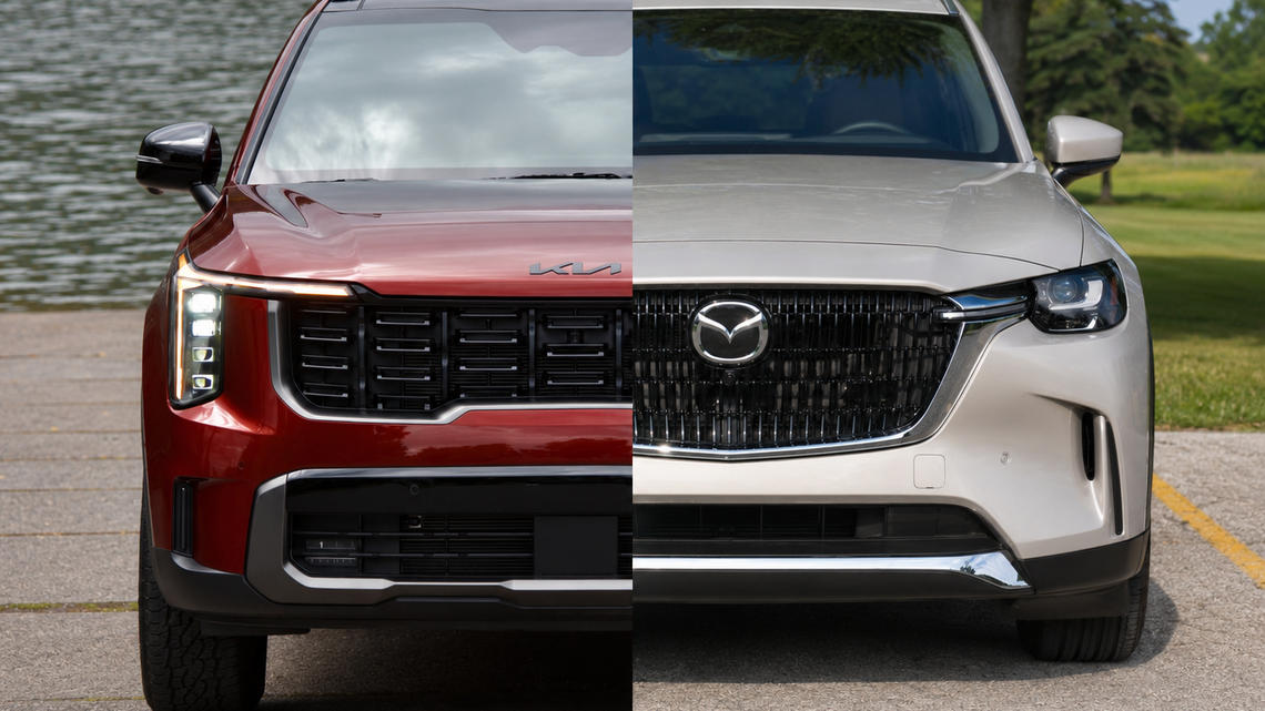 Mazda CX-90 Vs. Kia Sorento: Which One Has More Cargo Space?