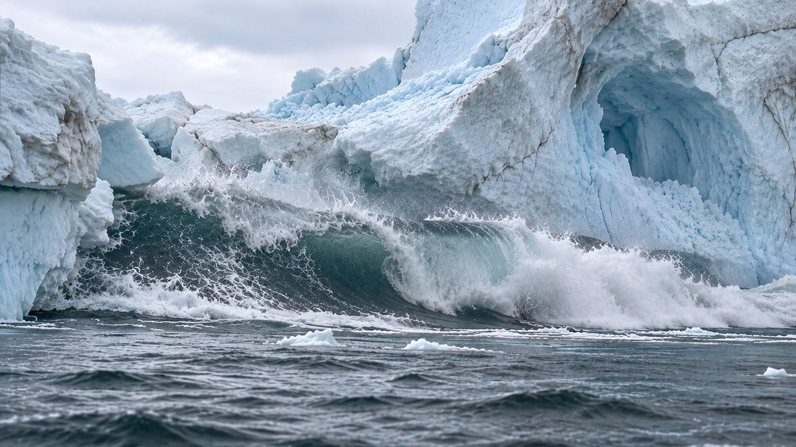 Watch Greenland Glacier Implode and Spawn a ‘Massive Wave' (Video)