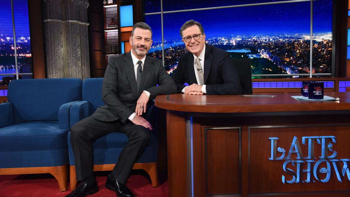 Jimmy Kimmel Tells His Viewers to Turn Off CBS After 'The Late Show' Ends 