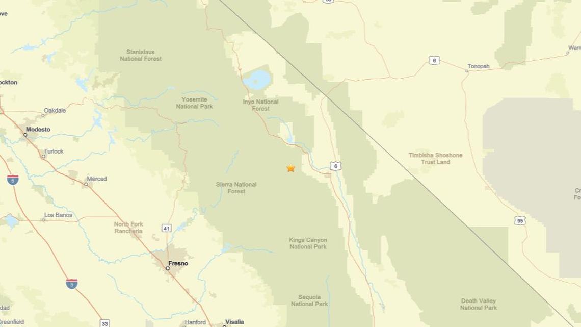 Feb. 11: Earthquake of 2.2 magnitude reported close to Round Valley, CA 