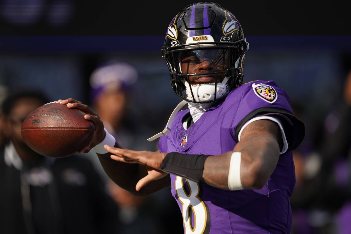 Baltimore Ravens quarterback Lamar Jackson.