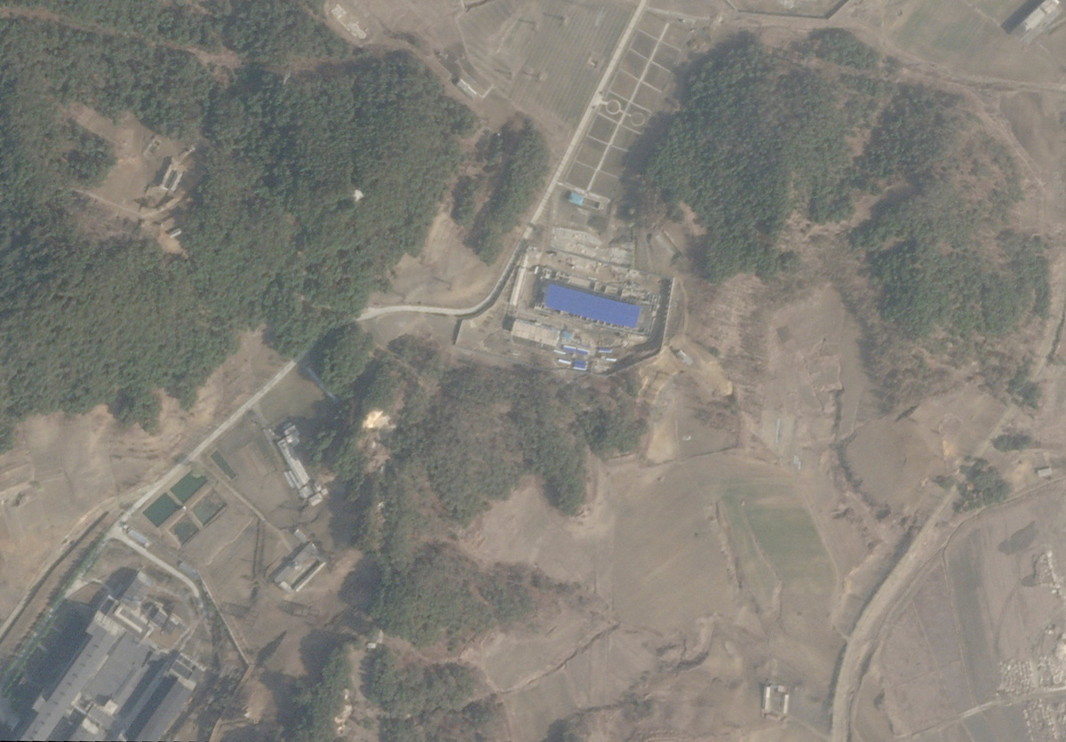 A satellite image shows a nuclear material production factory, in Yongbyon, North Korea, April 10, 2025. 2026 Planet Labs PBC/Handout via REUTERS