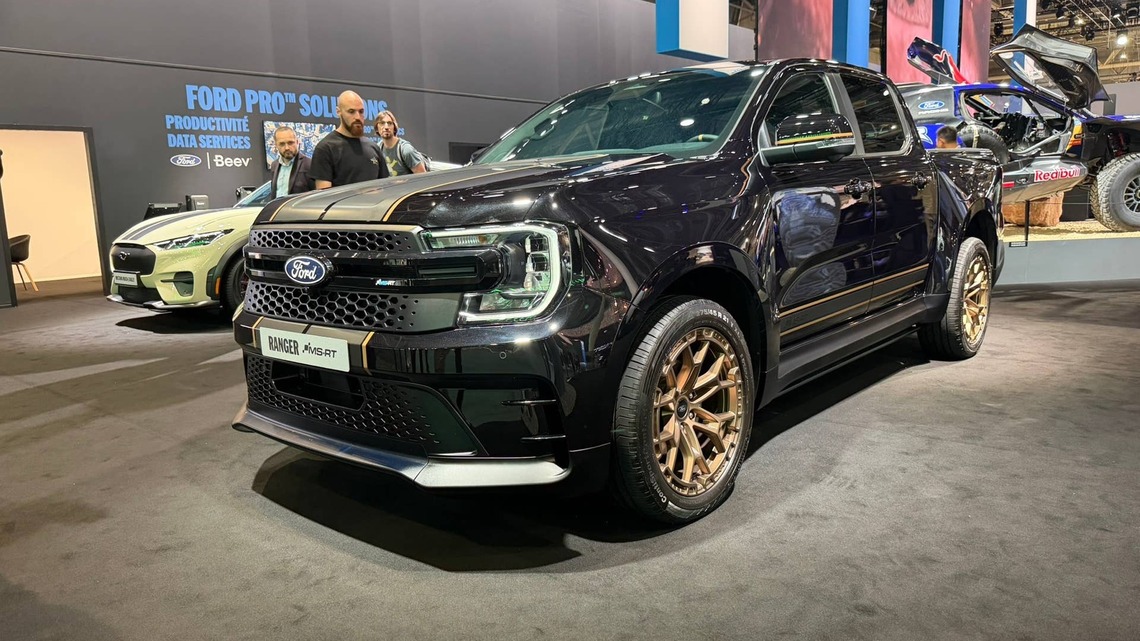 Ford Ranger MS-RT In The Metal: Ford's Sporty Street Truck Lands In Paris 