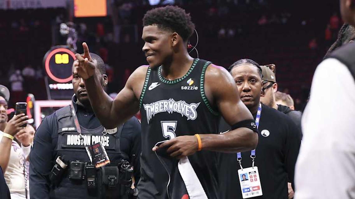  Anthony Edwards and the Minnesota Timberwolves hope to make their third straight trip to the Western Conference finals | Troy Taormina-Imagn Images 