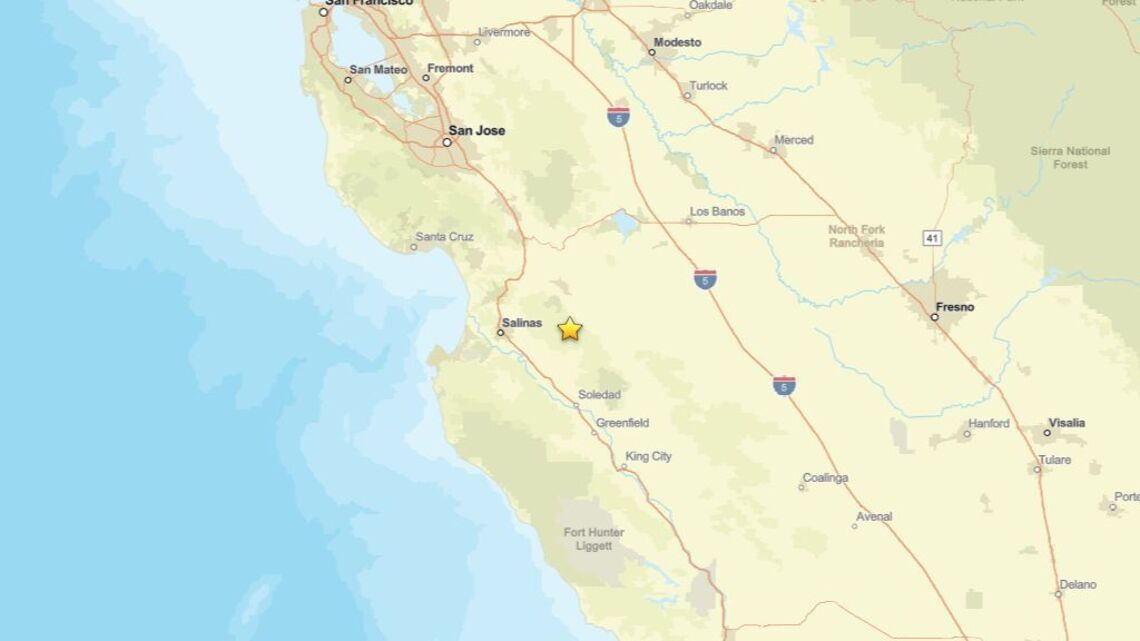 Earthquake shakes area near Tres Pinos, CA: 2.6 magnitude reported on Aug. 8 