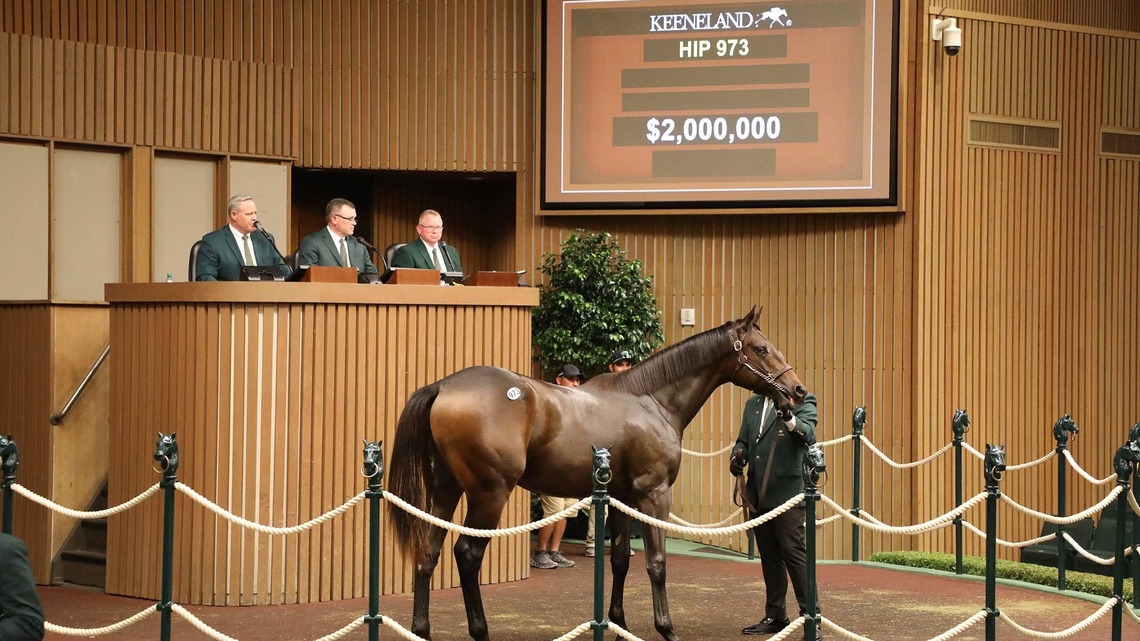 Keeneland September Produces Three $2 Million Yearlings On Day 4 
