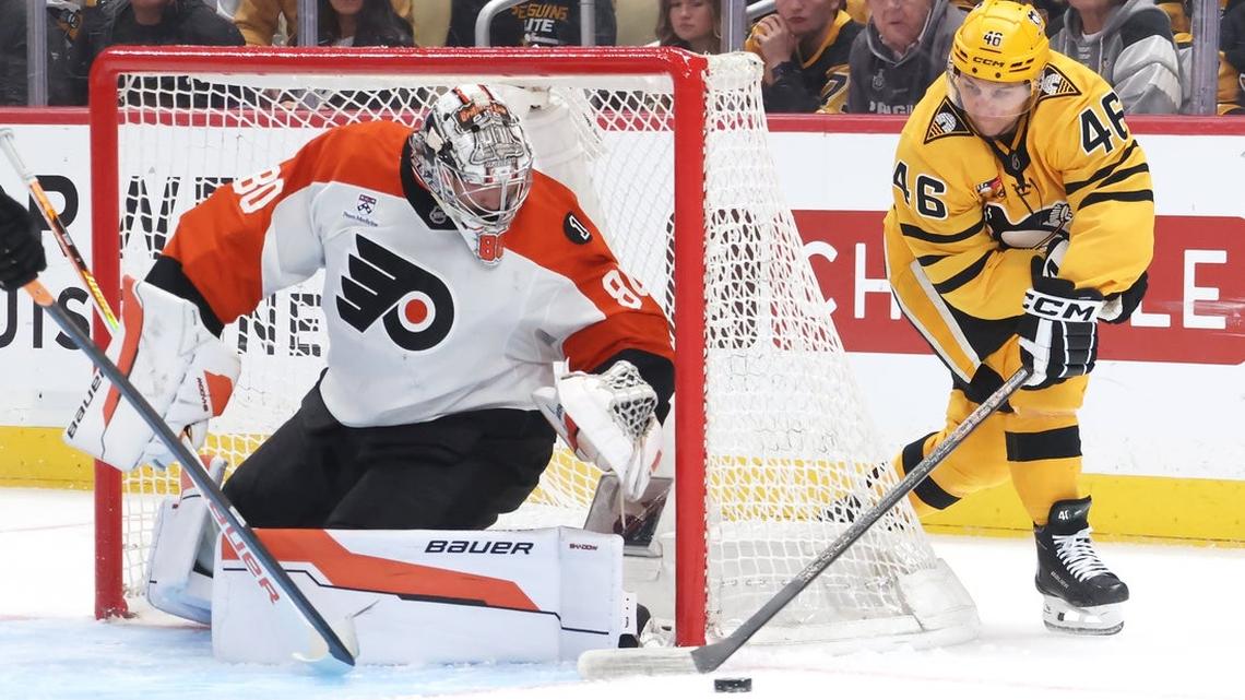 Dan Vladar, Flyers shut out Penguins for 2-0 series edge 