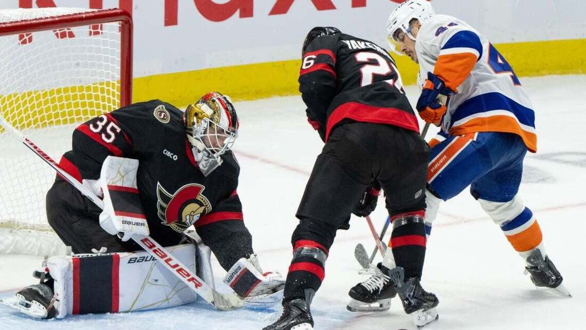 Linus Ullmark, defensive-minded Senators visit winless Flyers 