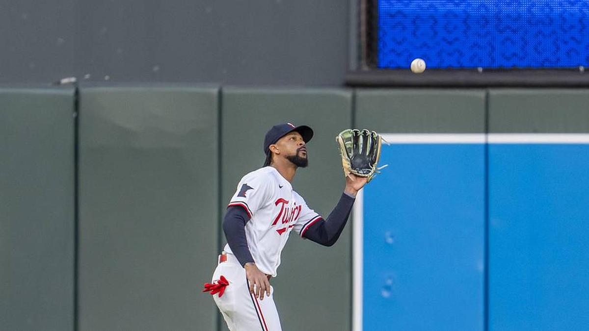  When healthy, Twins center fielder Byron Buxton is one of MLB's best outfielders. | Jesse Johnson-Imagn Images 
