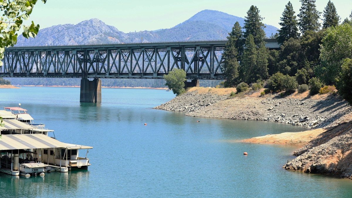 Labor Day weather and Lake Shasta water levels after September rains