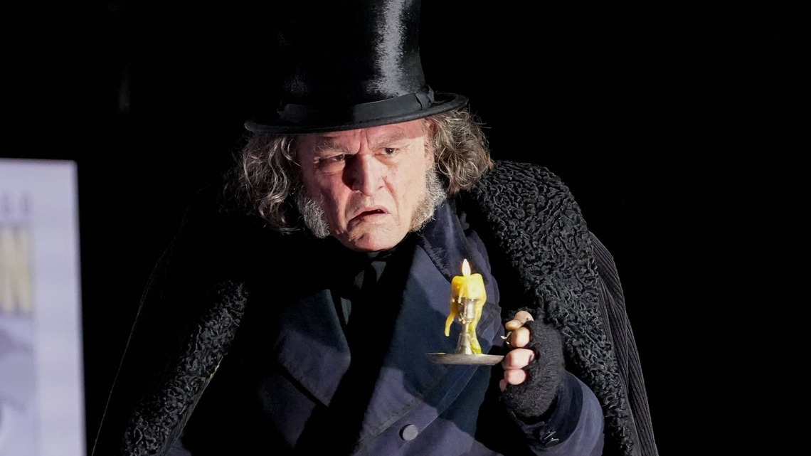 Johnny Depp Makes His Comeback as Scrooge: 'It's Good to Be Back' 