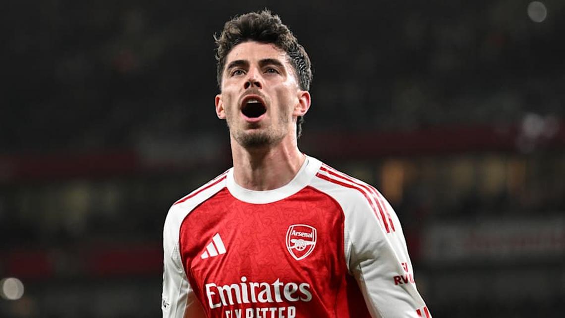  Kai Havertz is surely in line for a start on Sunday. | David Price/Arsenal FC/Getty Images 