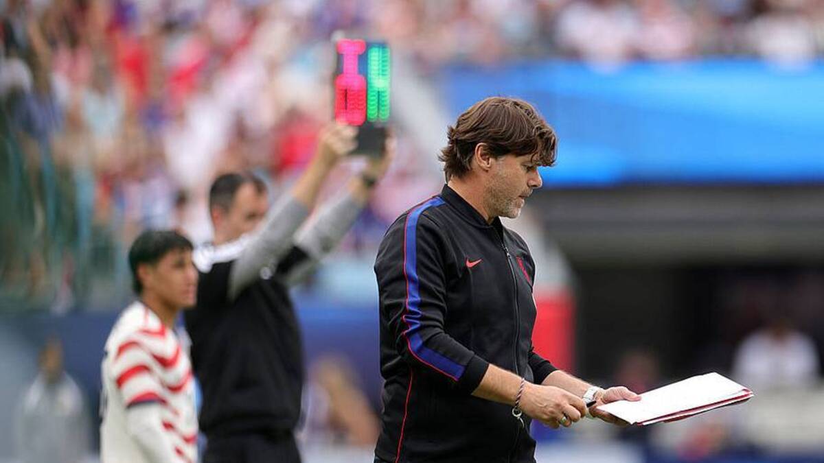  Pochettino faces off against Julian Nagelsmann this weekend. | John Dorton/USSF/Getty Images 