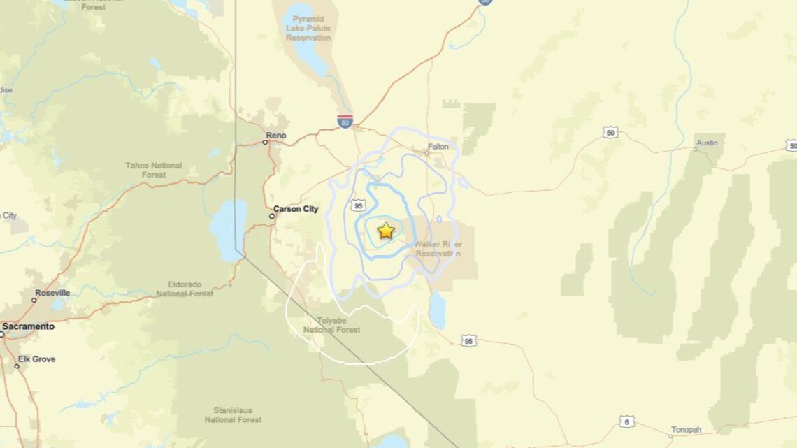 Update: 3.5 magnitude earthquake shakes close to Yerington, NV on July 22 