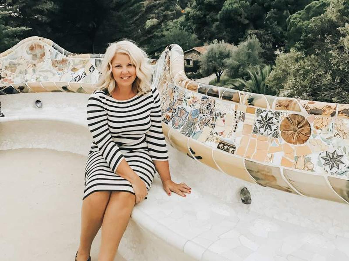  Taking a quiet moment at Park Güell in Barcelona, Spain, one of my favorite spots to slow down and take it all in. Photo credit: Shelly Peterson 