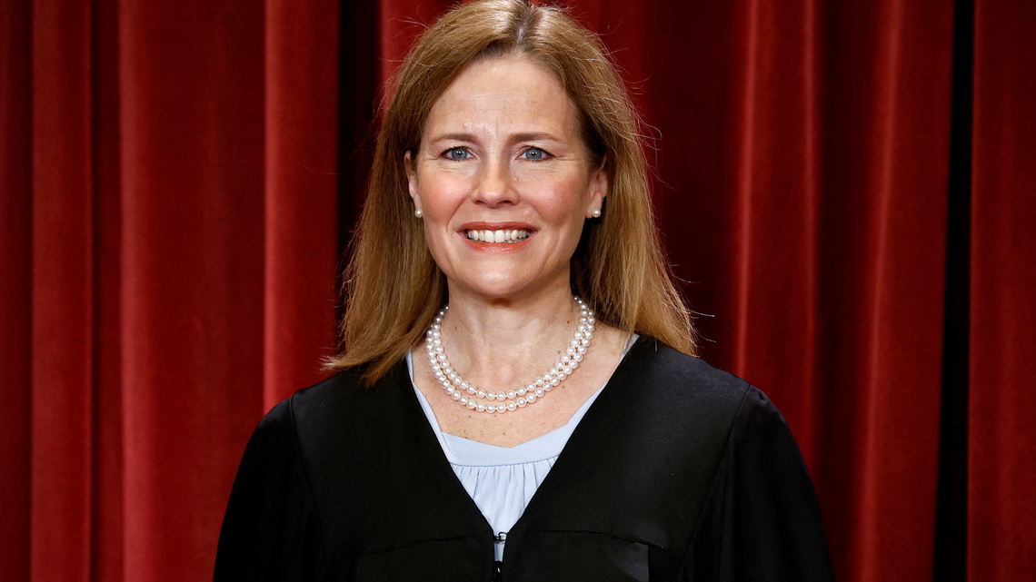 Supreme Court's Barrett fuels conservative wins while sometimes splitting with Trump 