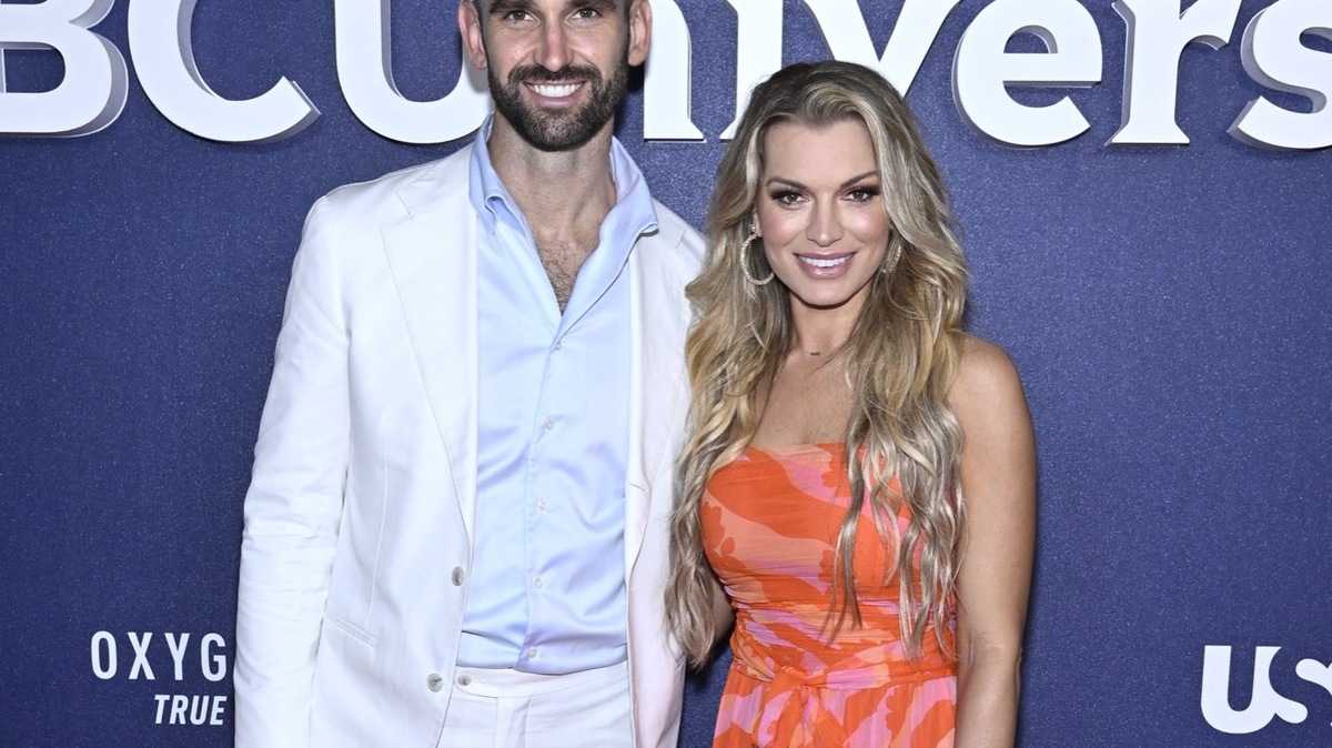 NEW YORK, NEW YORK - MAY 16: Carl Radke and Lindsay Hubbard attend the 2022 NBCUniversal Upfront at Mandarin Oriental Hotel on May 16, 2022 in New York City. (Photo by Roy Rochlin/Getty Images)