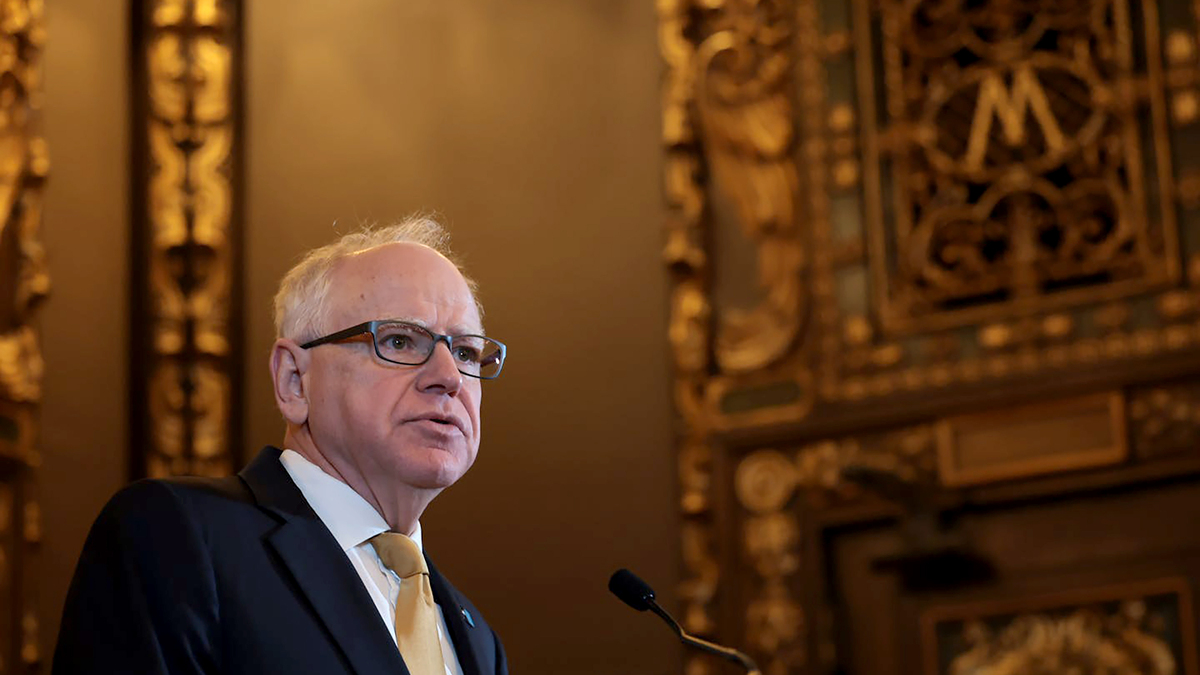 Minnesota Gov. Tim Walz has emerged as a regular on the national Democratic circuit. (Carlos Gonzalez/The Minnesota Star Tribune/TNS)