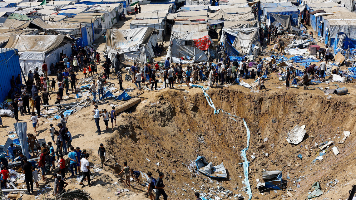 Israeli strikes kill two in Gaza, destroy medicine storage warehouses 