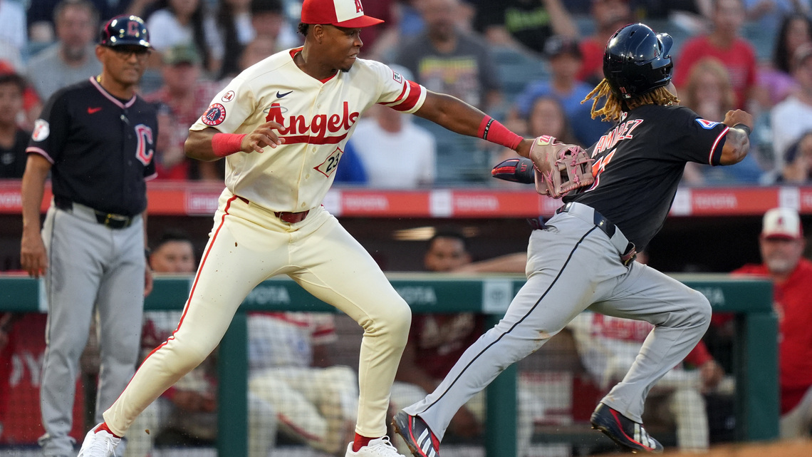 Angels' George Klassen trending up despite loss to Guardians 