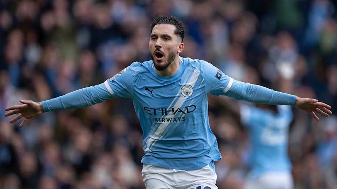 Rayan Cherki is spearheading Man City's surge. | Visionhaus/Getty Images 