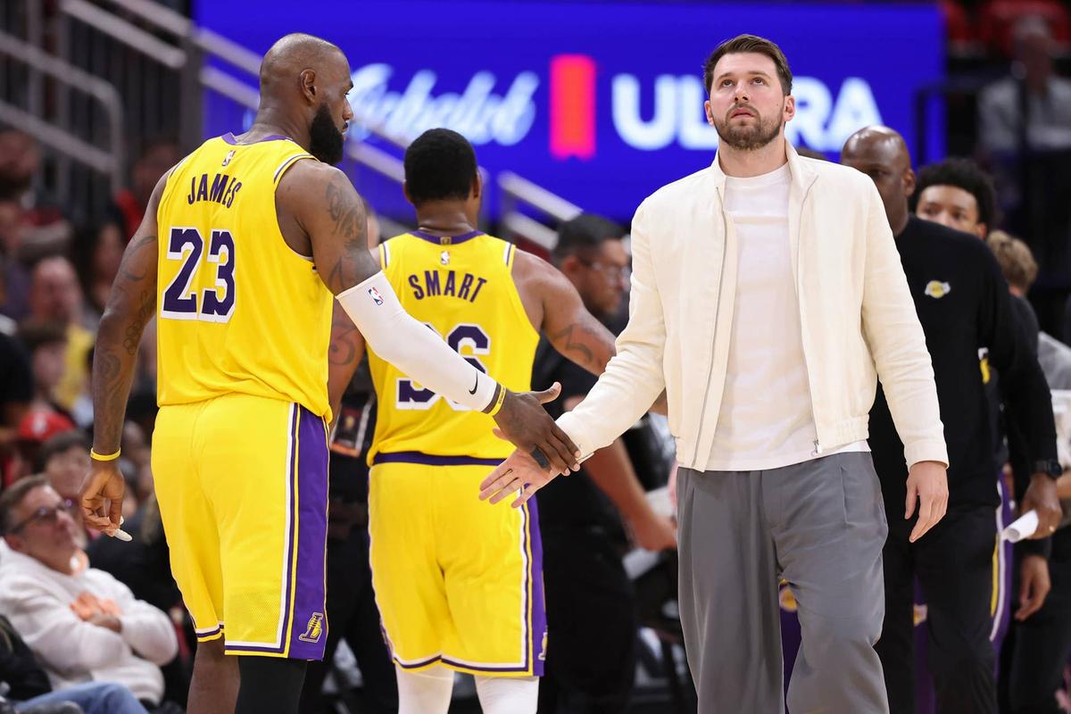  Los Angeles Lakers guard Luka Doncic Troy Taormina-Imagn Images