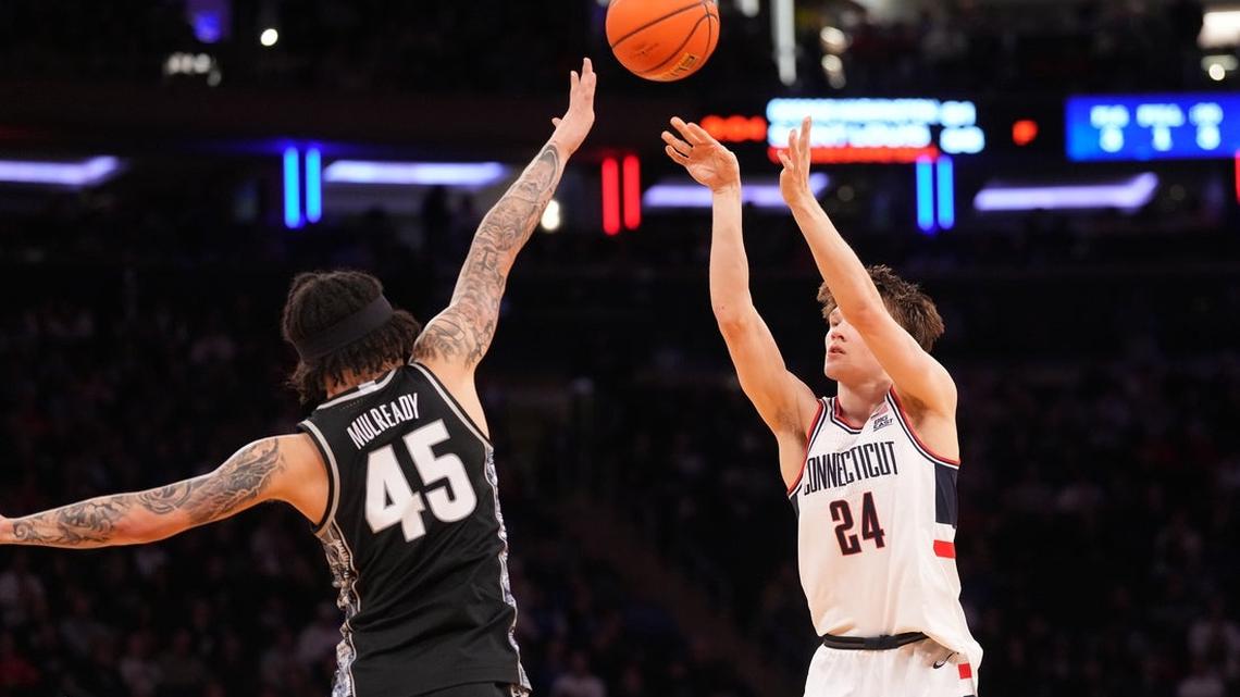 No. 6 UConn reaches finals, spoils Georegtown's Big East run