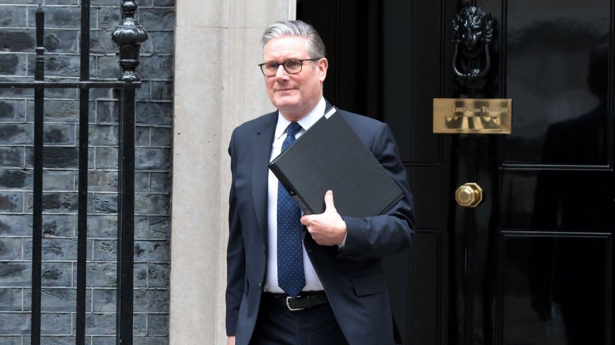 British Prime Minister Keir Starmer's job was hanging in the balance Sunday as more than 40 Labor Party lawmakers called for his resignation and rivals prepared to make bids for the leadership role. File Photo by Hugo Philpott/UPI