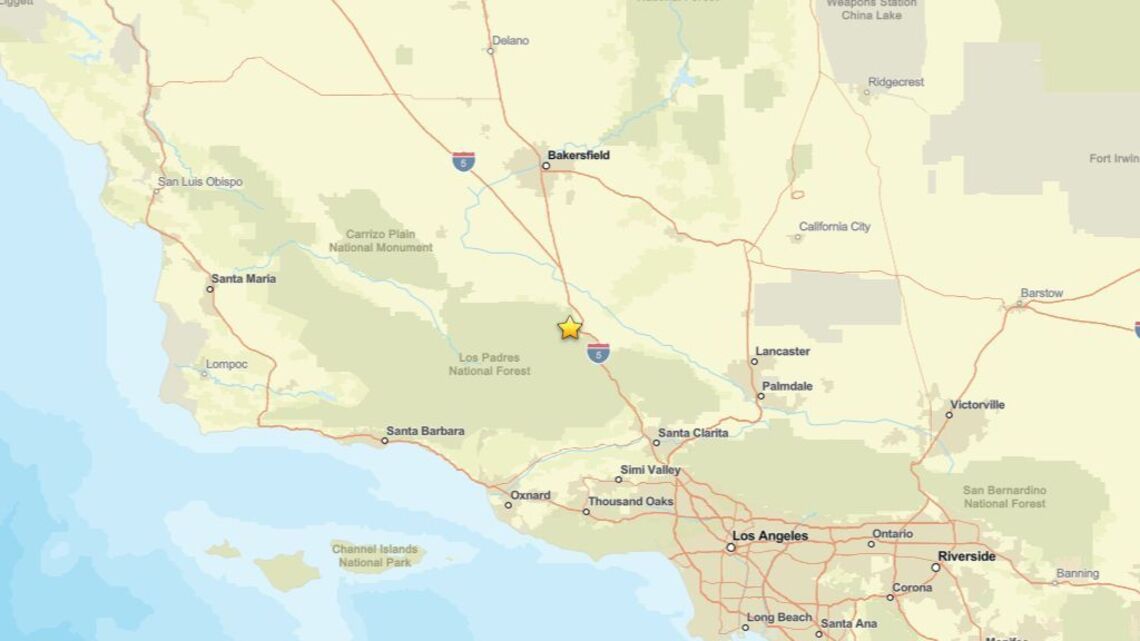 Update: Earthquake measuring 2.2 struck area near Frazier Park, CA on July 12 
