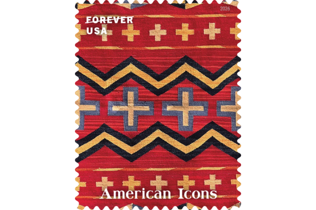  American Icons stamp collection: The Diné (Navajo) Blanket 