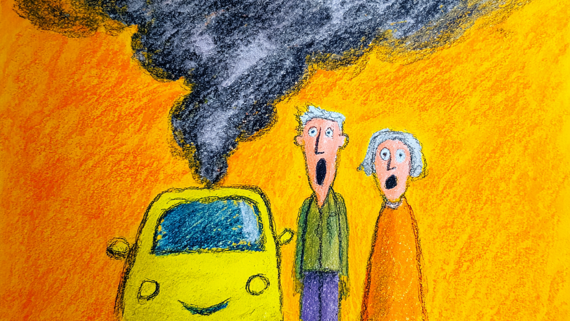 Help! Budget says I smoked in my car-but these photos prove nothing!
