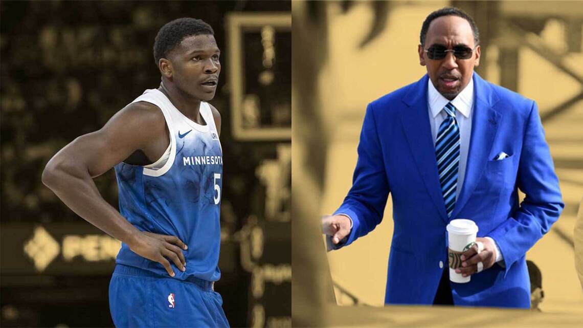 "The child is who you're going to have to answer to" – Stephen A. Smith warns Anthony Edwards over his off-court legal battle 