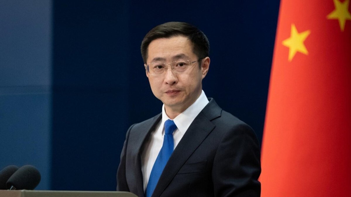 Chinese Foreign Ministry spokesperson Lin Jian confirmed Friday that a Chinese authorities have arrested a U.S. citizen for alleged espionage activities. File Photo by Jessica Lee/EPA