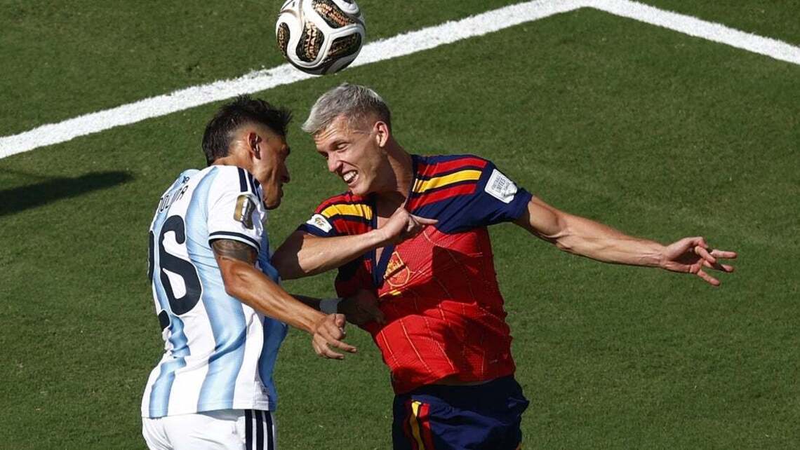 Olmo claims Argentina assistant lying about reason for shove