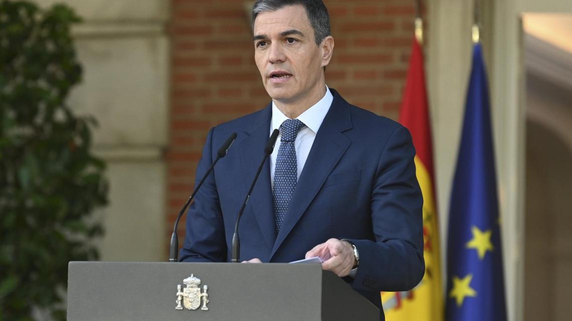 Pedro Sanchez digs in over Iran after Trump threats to cut Spain off 