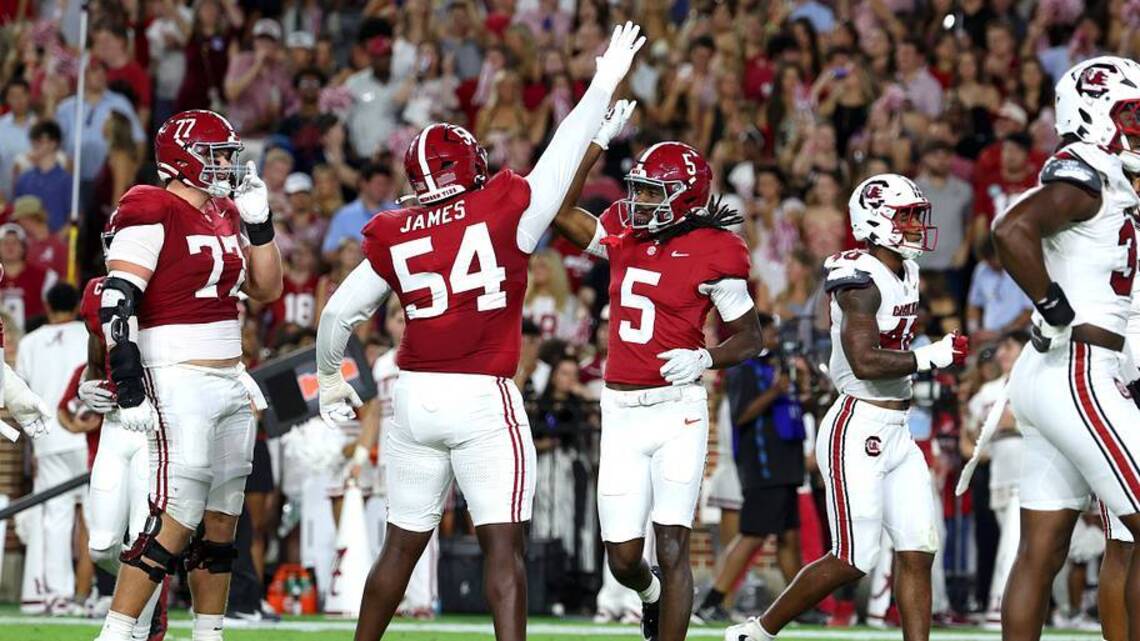Alabama Injury Updates for Jayvin James, Three More Players Ahead of Georgia Game