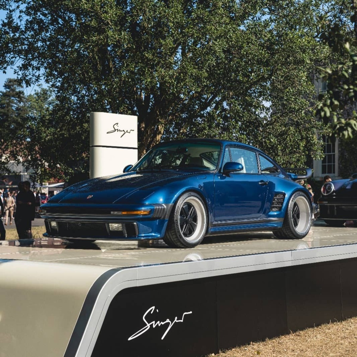  The main Singer stand at the Goodwood Festival of Speed Singer