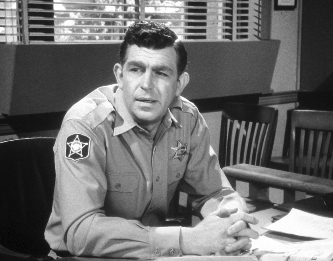 Andy Griffith as Sheriff Andy Taylor©CBS/courtesy MovieStillsDB.com