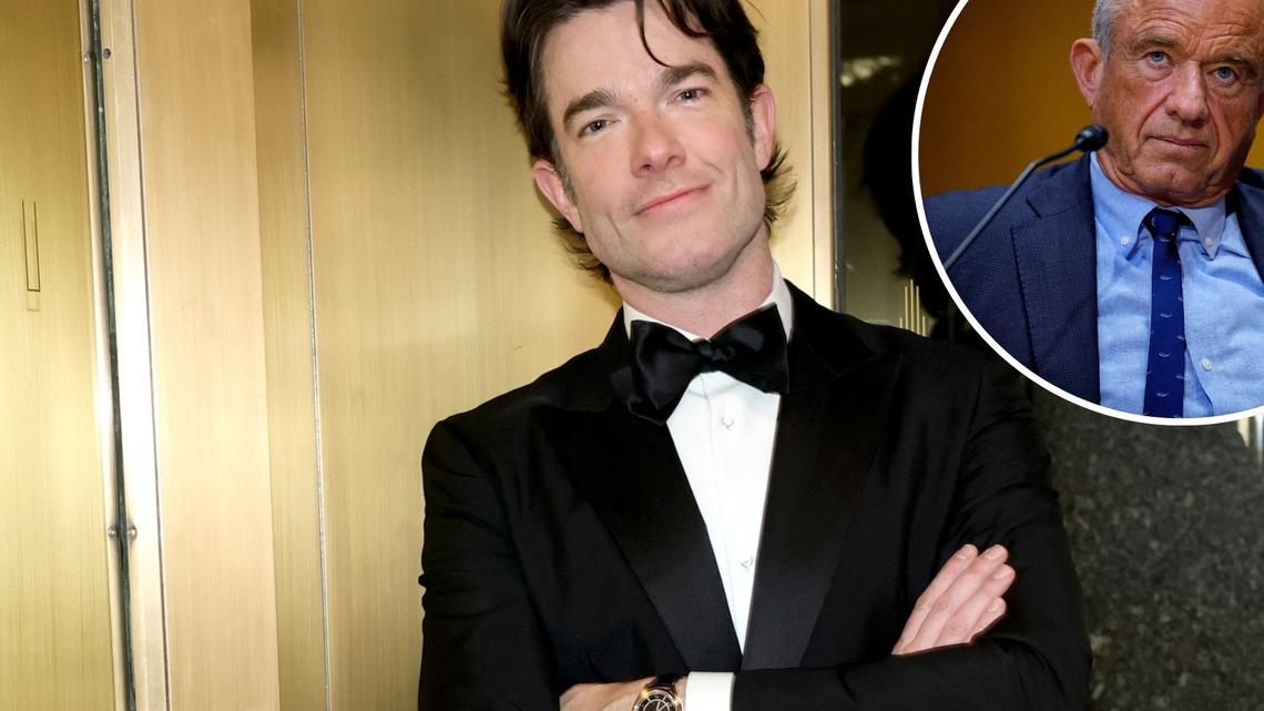 John Mulaney Drags RFK Jr.'s Marriage to Cheryl Hines During Netflix Event 