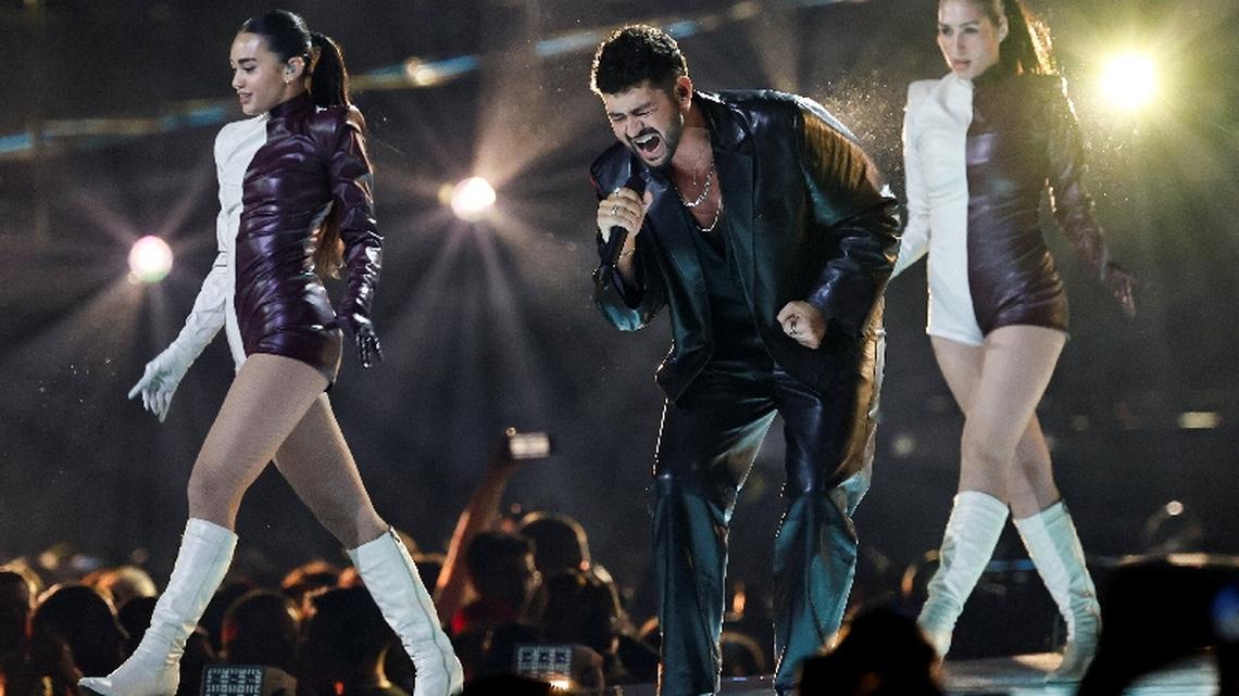 Eurovision Song Contest final gets under way in Gaza's shadow 