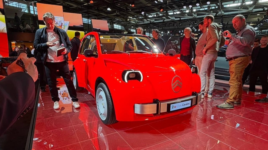 Citroën's Iconic 2CV Returns as an EV Concept Targeting $15,000