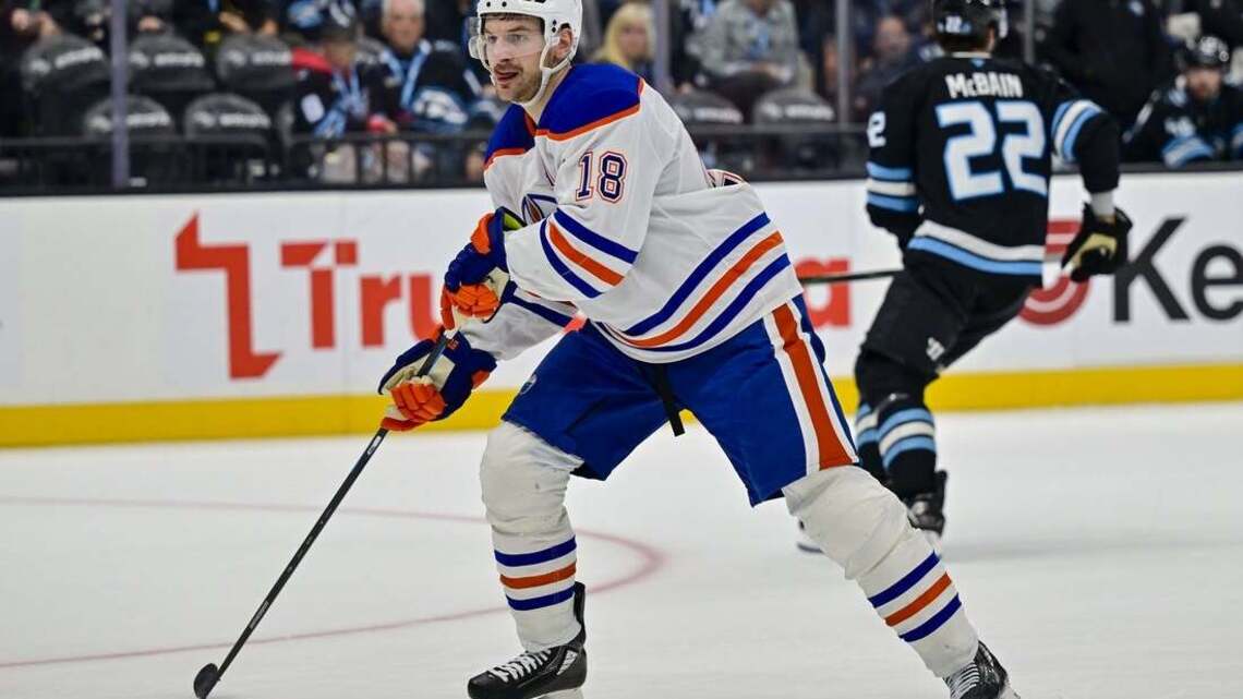Oilers F Zach Hyman (neck) placed on injured reserve