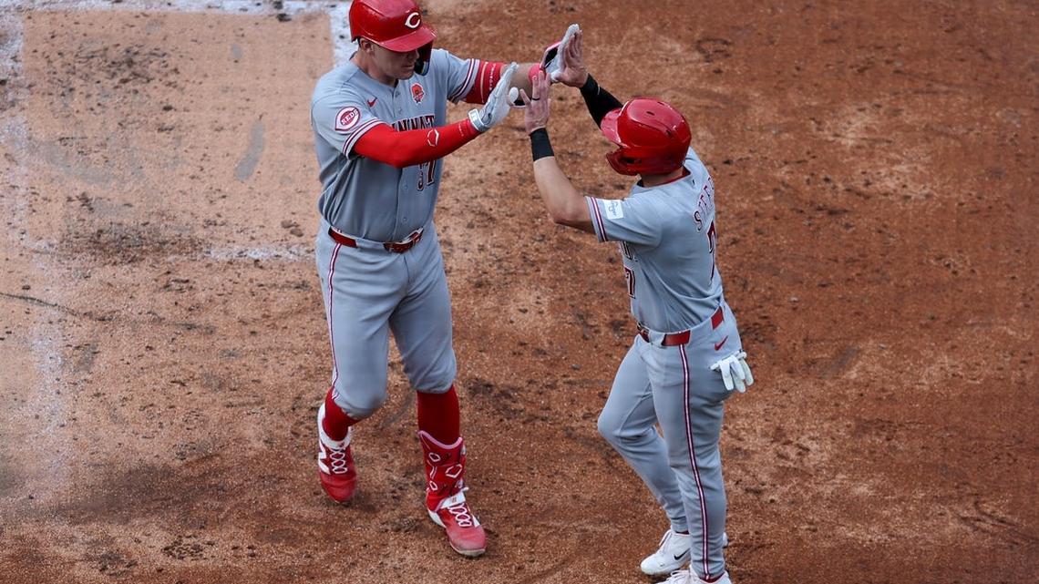 Spencer Steer drives in 3 as Reds add to Mets' misery