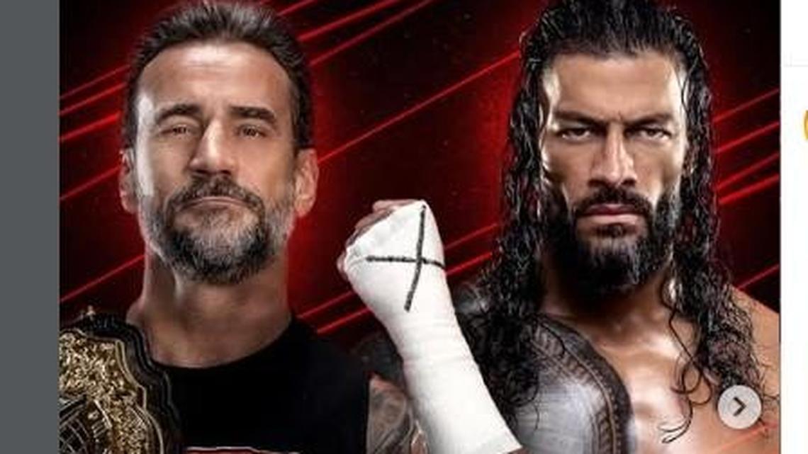 WWE 'Raw': CM Punk, Roman Reigns have final meeting before 'WrestleMania' 