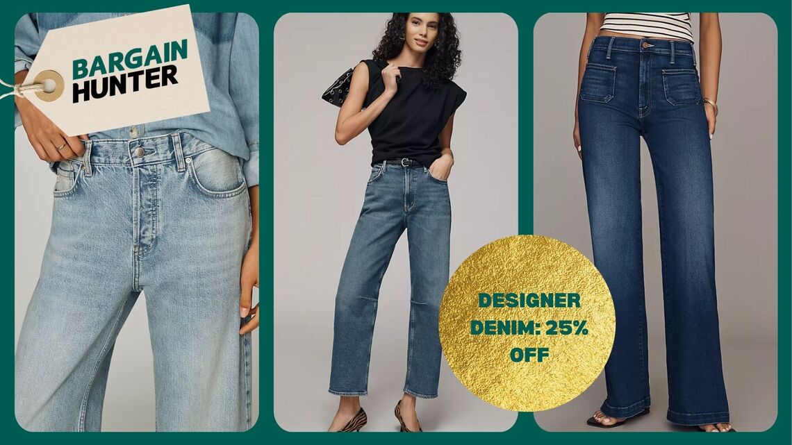 Get 25% Off Designer Denim at Anthropologie-Mother, Maeve, Paige and More 