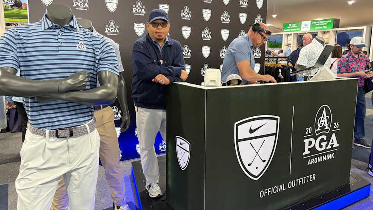  Here's the PGA Shops DJ ... now go buy a shirt. | John Schwarb/Sports Illustrated 