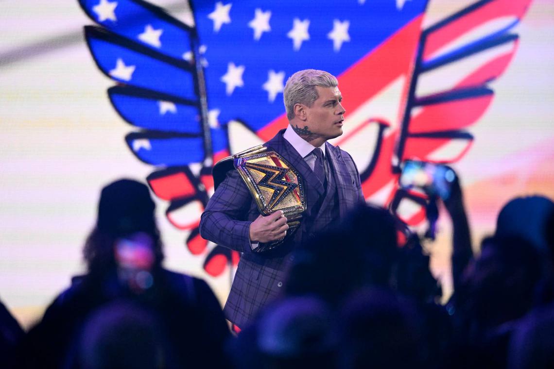  Cody Rhodes enters WrestleMania 42 Saturday as Undisputed WWE Champion. Getty Images
