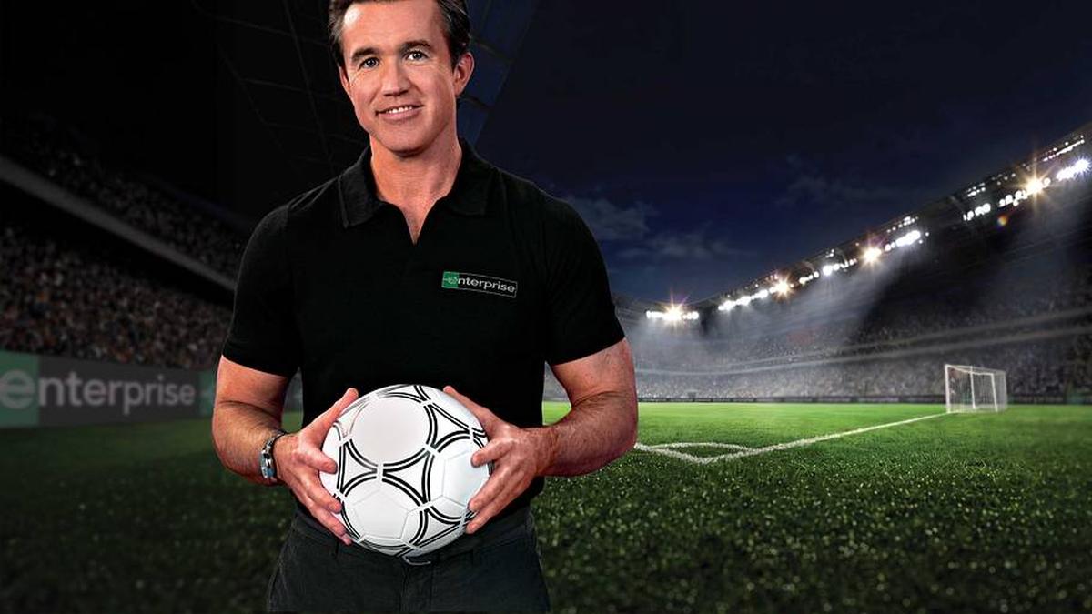  Enterprise's #OnEveryCorner program turns football corner kicks into chances to win a car with a boost from Rob Mac. | Enterprise 